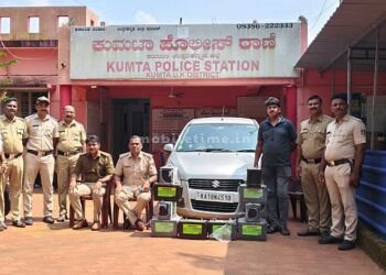 Battery thief caught with stolen car!