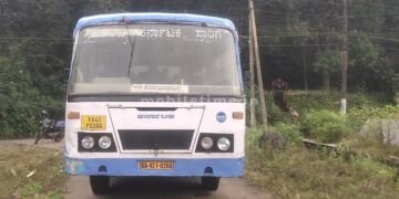 Mallapur-Keravadi Yamadoot hiding inside the bus!