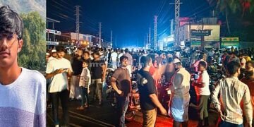 PUC student dies after being hit by lorry on scooter