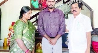 Revenue inspector falls at the feet of MLA!