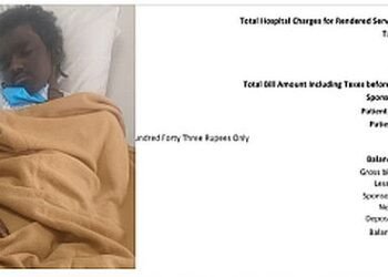 The hospital bill that drained the poor man's blood!