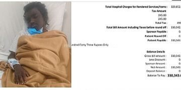 The hospital bill that drained the poor man's blood!