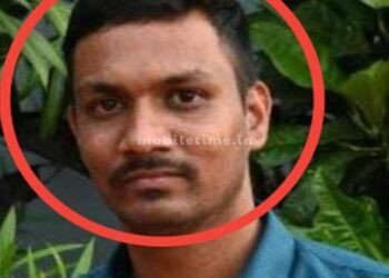 The man who attacked the college girl ran away!