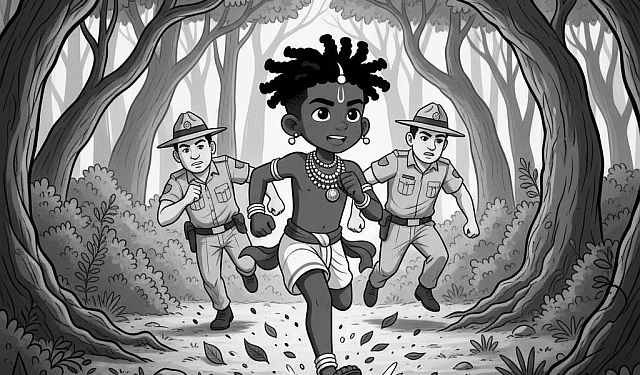 The thief everyone knows... only the police can't find him!