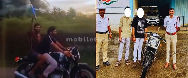 They burst firecrackers and rode their bikes.. They ended up in jail and broke the law!