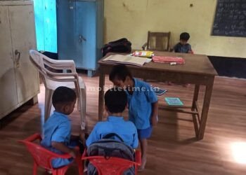 Uncleanness Anganwadi that is unsafe!