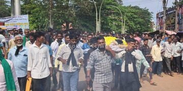 5 thousand people witnessed the funeral procession!