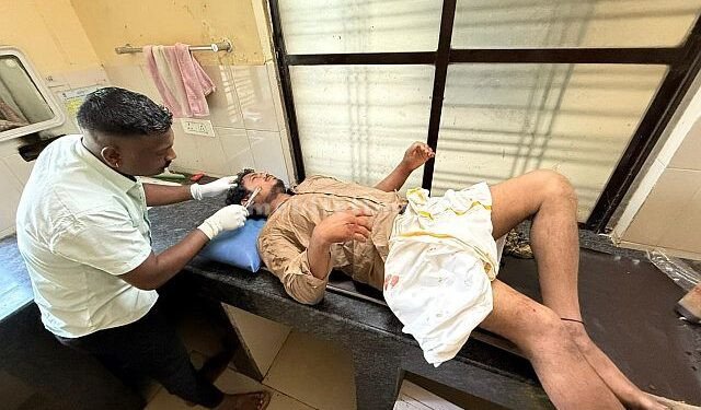 Bear attack on farmer