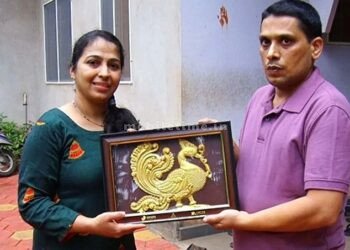 ಅಡಿಕೆ ಸಿಪ್ಪೆಯಿಂದ ಅಂದದ ಅಲಂಕಾರ!