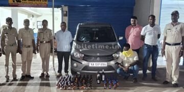 Excise officer found illegal liquor