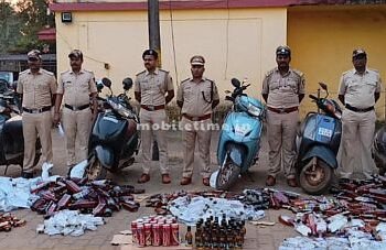 Goan liquor enters Karnataka Sale banned!
