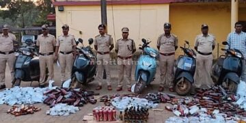 Goan liquor enters Karnataka Sale banned!