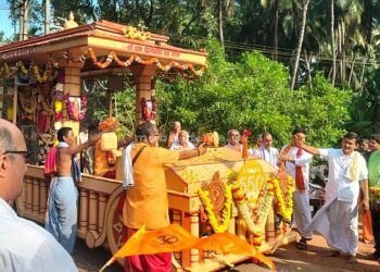 Jai Shri Ram Digvijaya Yatra reaches Kumta