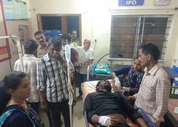 Man who fell off bike is in serious condition