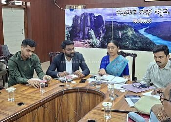 Mock operation from nuclear power plant