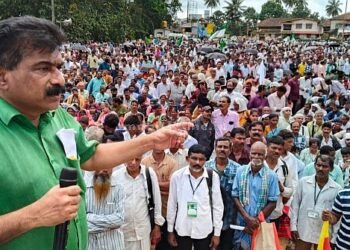 Peaceful protest even with thousands of people present