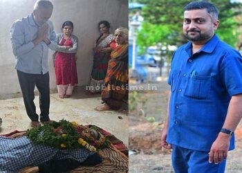 The charioteer of the MP who has completed his earthly journey