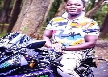 The death of a person who punched a bike into a tree