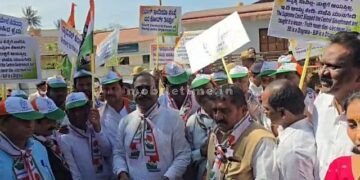 Congress lays siege to BJP office!