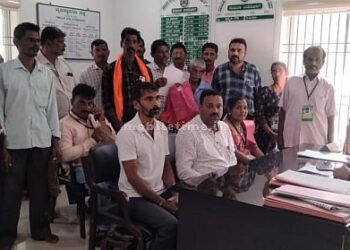 Encroachment made the forest officer sweat!