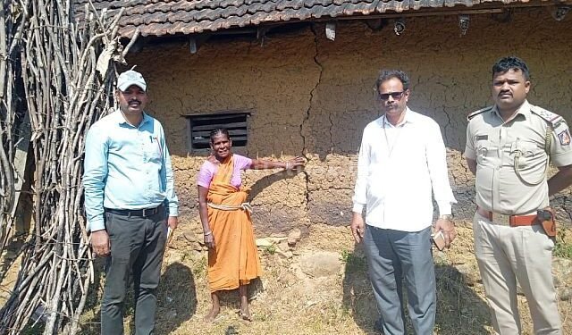 Vajrakoshka explosion near the drug-bullet collection!