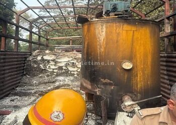 Cylinder leak boiler explosion!