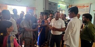 Protest Struggling without drinking water