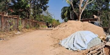 Yallapur Illegal sand hill everywhere!