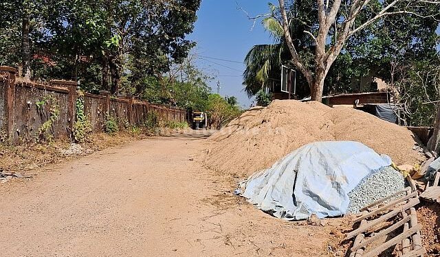 Yallapur Illegal sand hill everywhere!