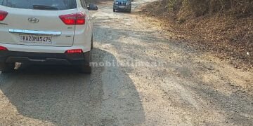 Deteriorated road Only two weeks guarantee for repair work!