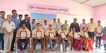 Five-year term ends Honors to members who have served