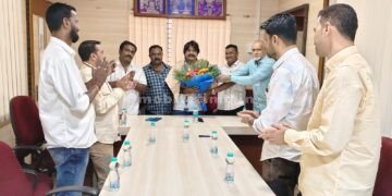 ಭೂತೇಶ್ವರ ಸೊಸೈಟಿಗೆ ಕೆಡಿಸಿಸಿ ನಿರ್ದೇಶಕರ ಭೇಟಿ