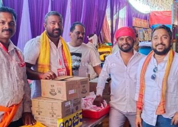 Laddu Prasad for those who come to the fair!