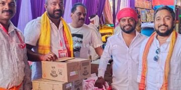 Laddu Prasad for those who come to the fair!