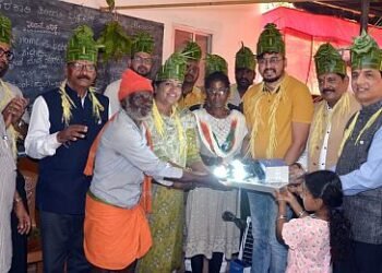 Rotary collaboration-Skodves leadership Solar lamps for hill people