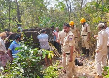 The one who fell into the well was brought back to life.