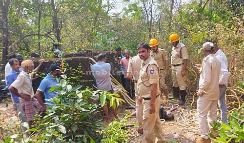 The one who fell into the well was brought back to life.