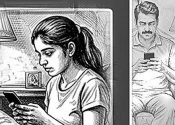 A young woman who undressed in front of her mobile phone is in trouble!