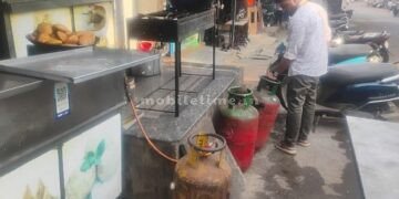 ಗ್ಯಾಸ್ ಟ್ರಬಲ್: ಹೊಟೇಲ್ ಒಳಗೆ ಅಡಗಿದ್ದ ಮನೆ ಬಳಕೆ ಸಿಲೆಂಡರ್!