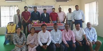 Rotary Club understands the hearts of patients Karwar West Division donates Rs 3 lakh