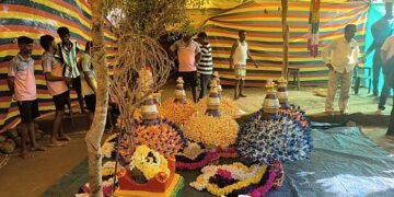 The sound of a drumming in Chendia A bustling harvest celebration after a decade!