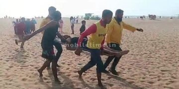 A life saved by rescuers!