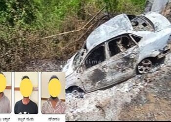 Burnt body in a bad car Prison for those who murdered and set fire to it!
