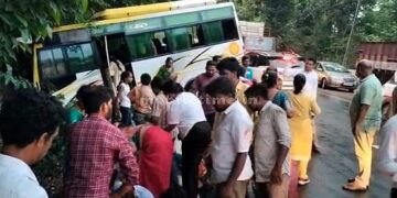 A wedding that was marred by an accident!