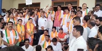 BJP camped in Bhatkal Protest!