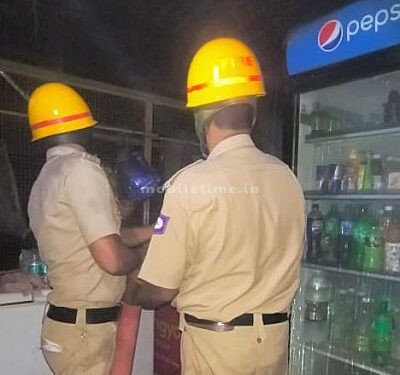 Fire accident Grocery store gutted