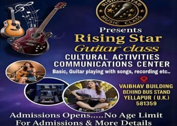 Guitar training along with singing There is no age limit to learning music!
