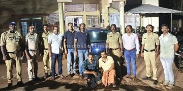 Robbery at police house Kerala thief caught in Gokarna!