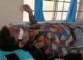 The car driver was beaten by giving urine!