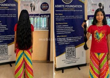 The girl who donated her hair to a cancer patient!